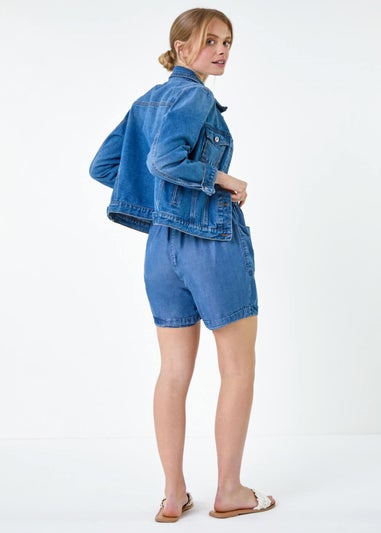 Roman Blue Classic Cotton Denim Jacket