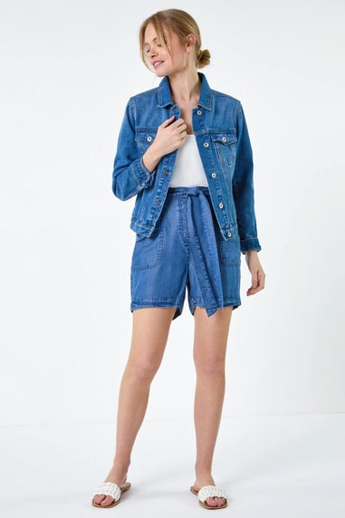 Roman Blue Classic Cotton Denim Jacket