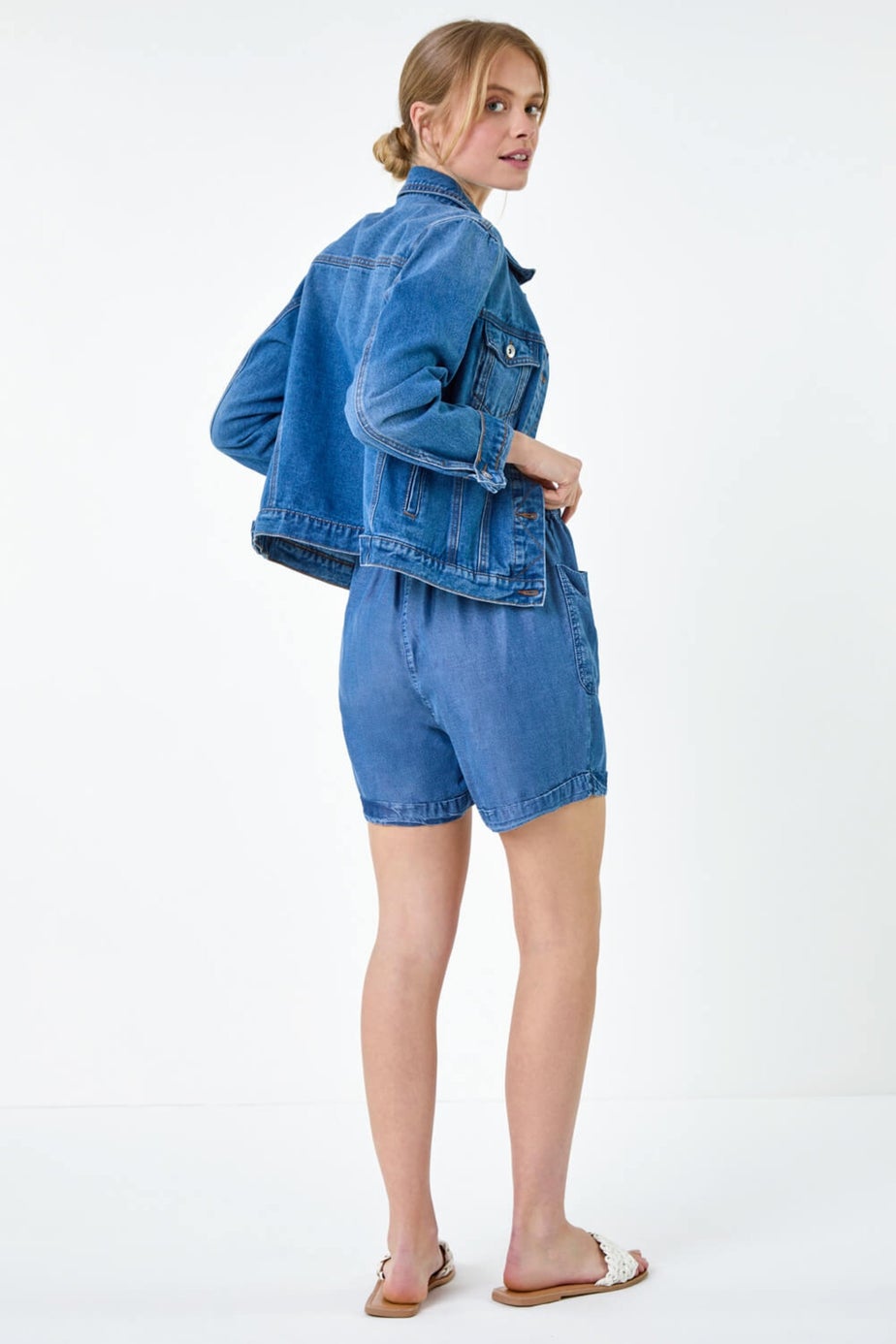 Roman Blue Classic Cotton Denim Jacket