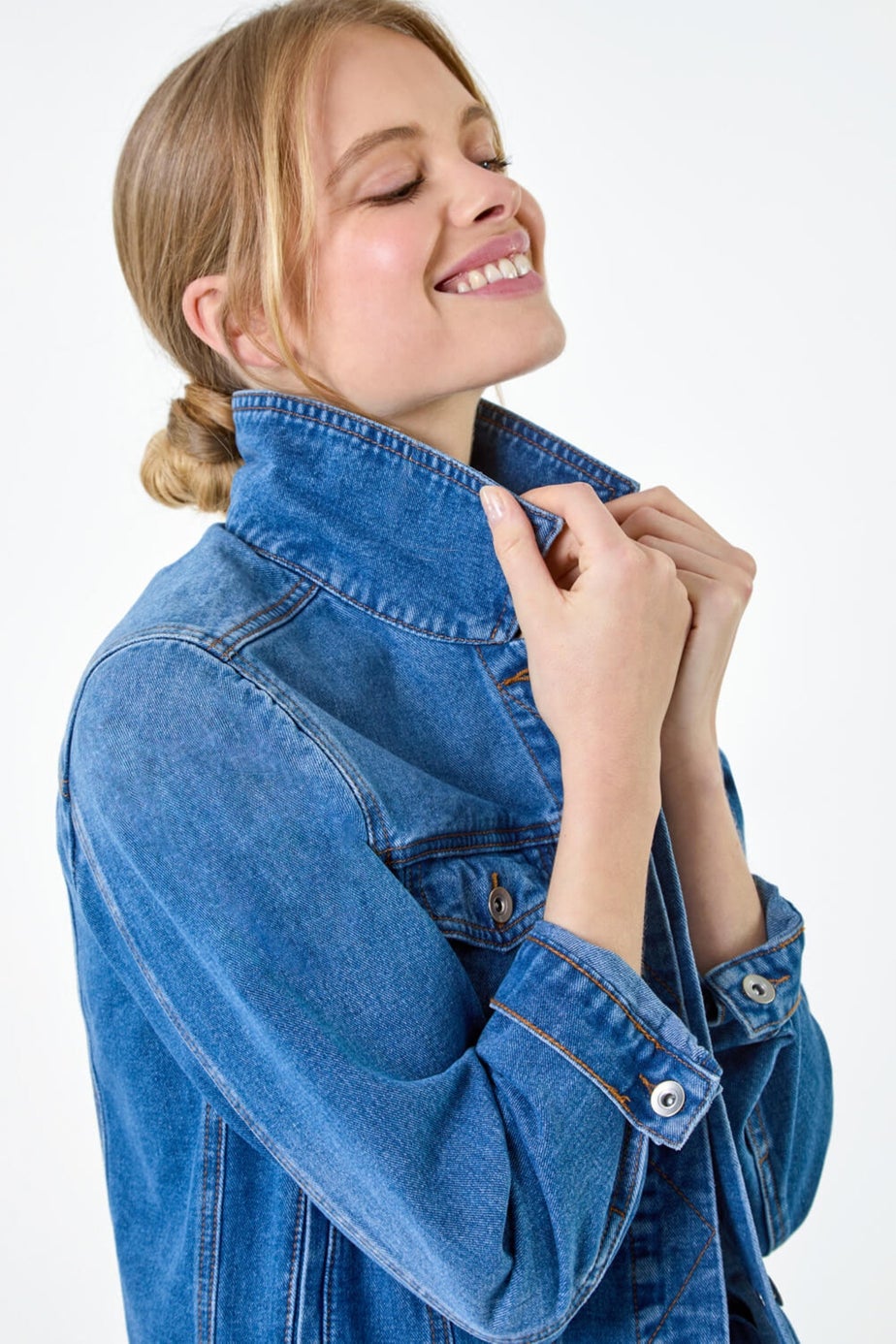 Roman Blue Classic Cotton Denim Jacket