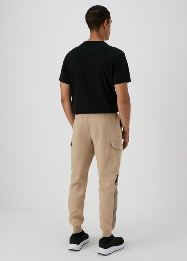 Souluxe Stone Panel Cargo Joggers