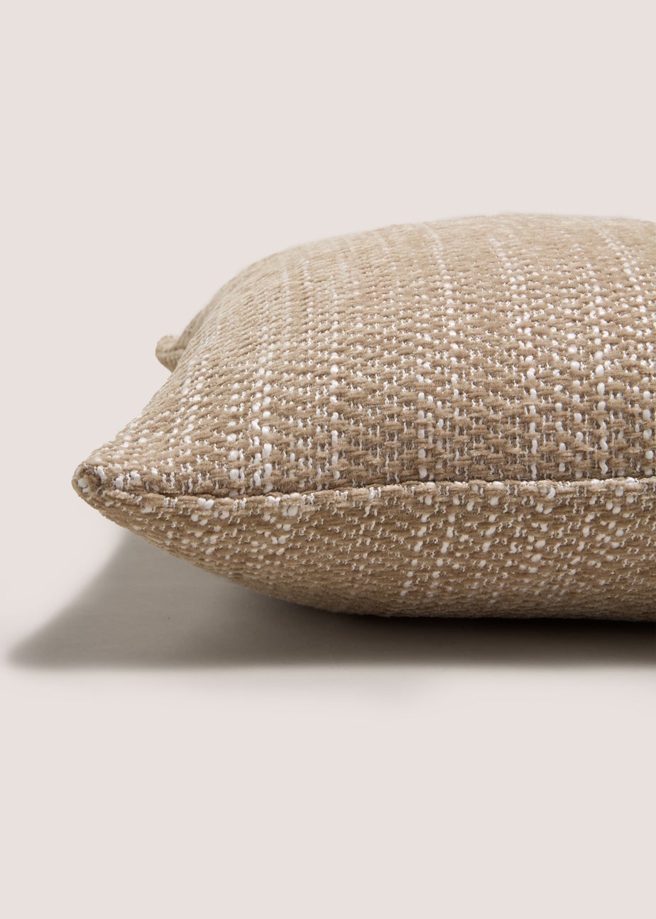 Beige Chenille Cushion