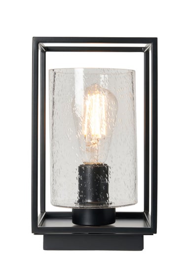 BHS Hardy Table Lamp Matt Black (27cm x 16cm)