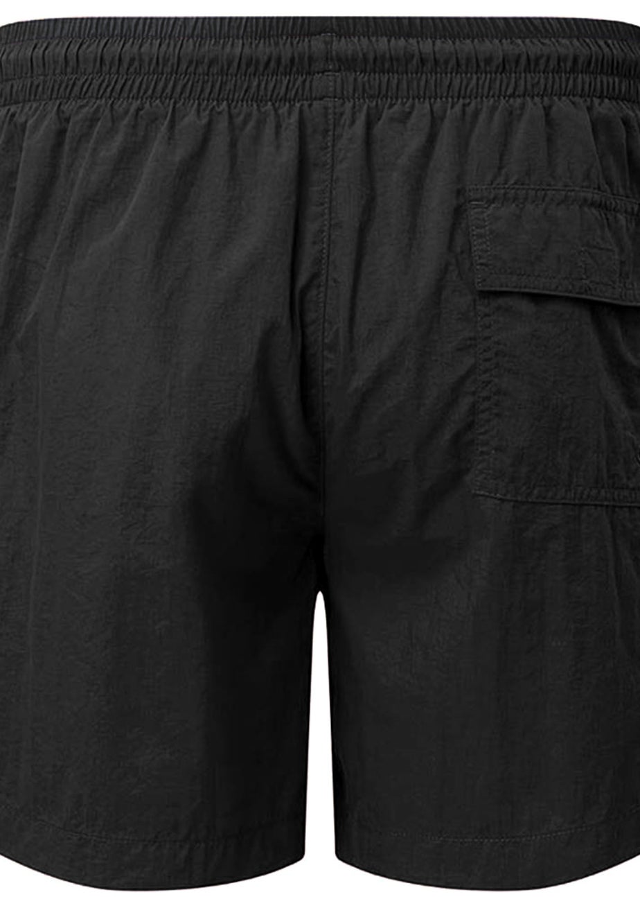Asquith & Fox Black/Black Swim Shorts