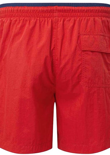 Asquith & Fox Red/Blue Swim Shorts