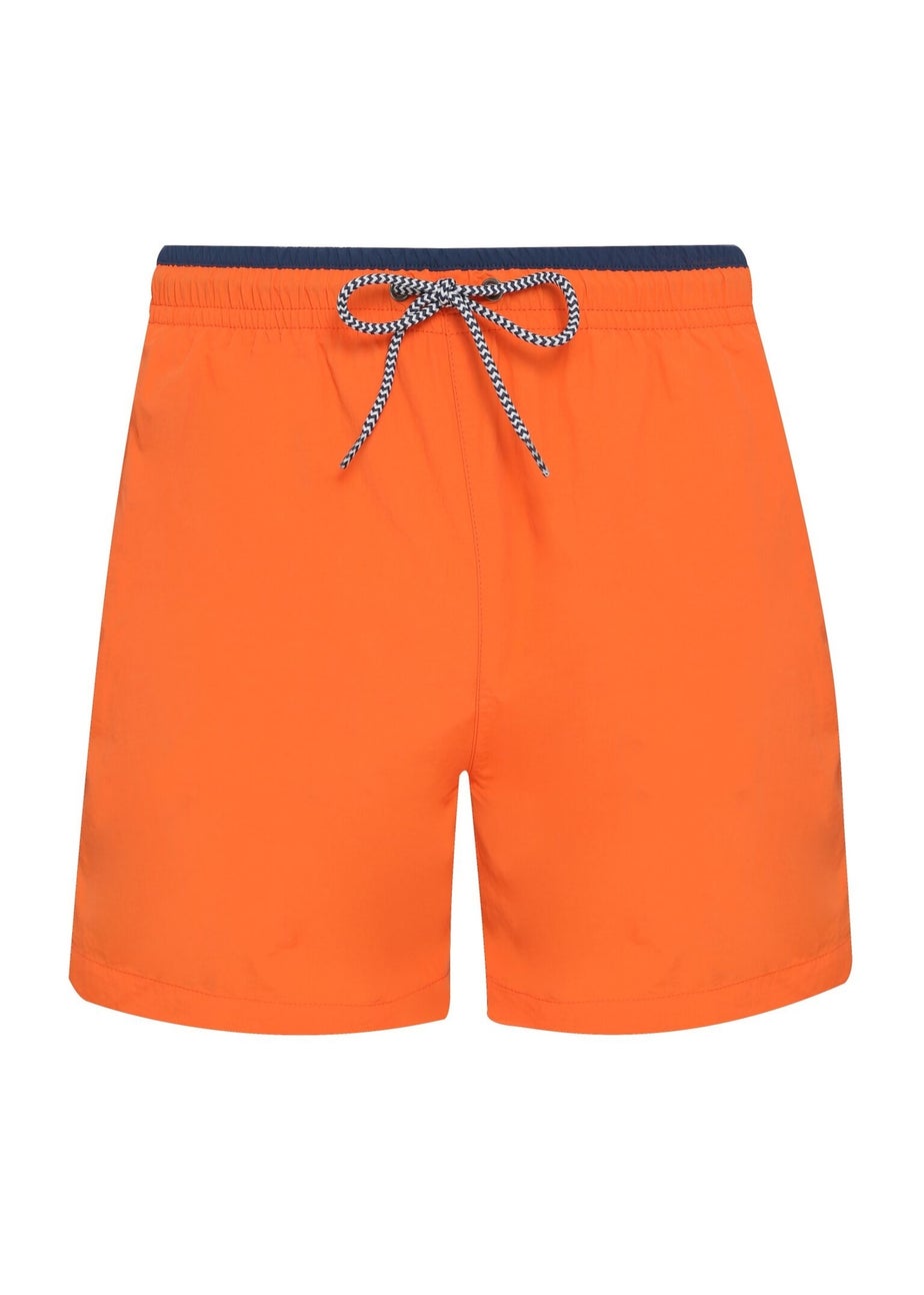 Asquith & Fox Navy / Orange Swim Shorts