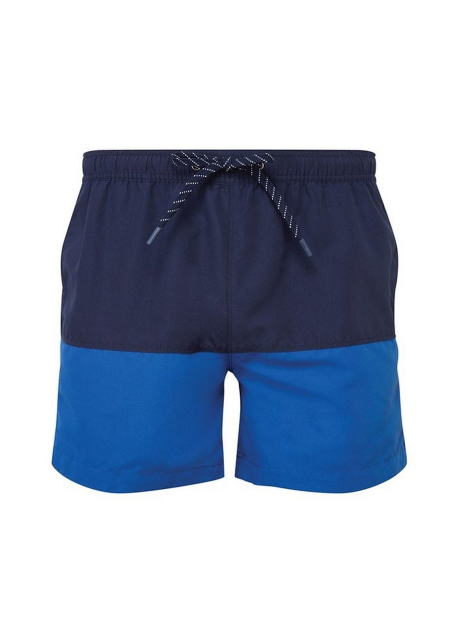 Asquith & Fox Dark Blue Swim Shorts