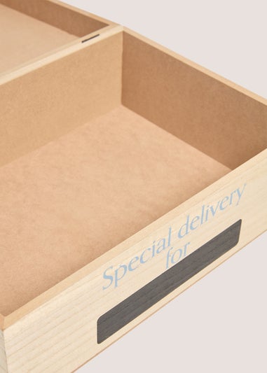 Wondrous Christmas Eve Tree Wooden Box