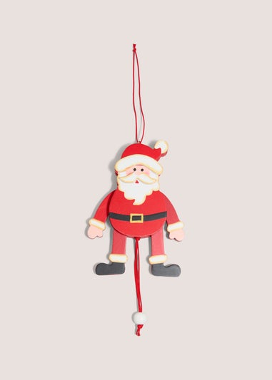 Joyful Moving Santa Tree Decoration