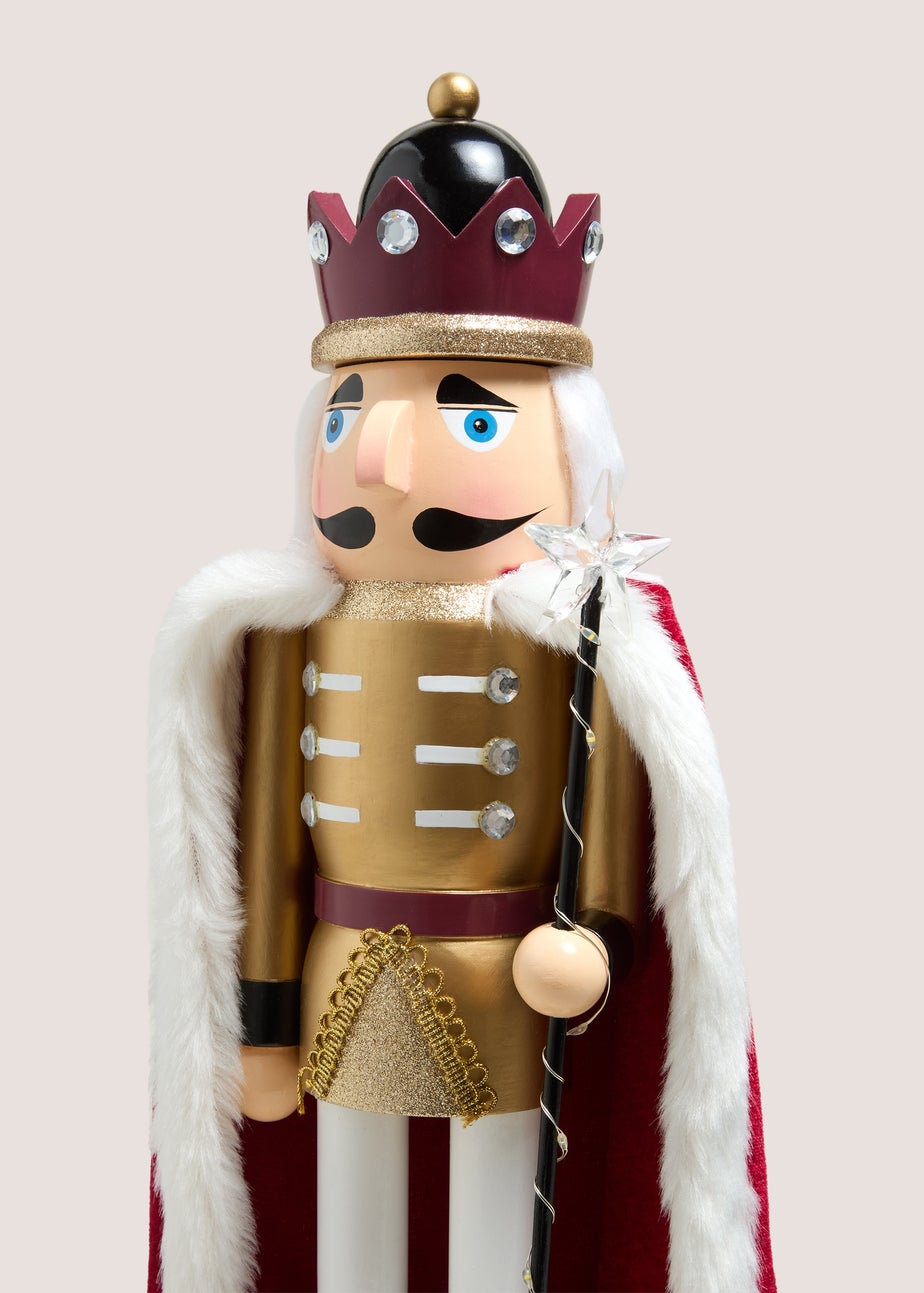 Winter Poem Light Up Nutcracker