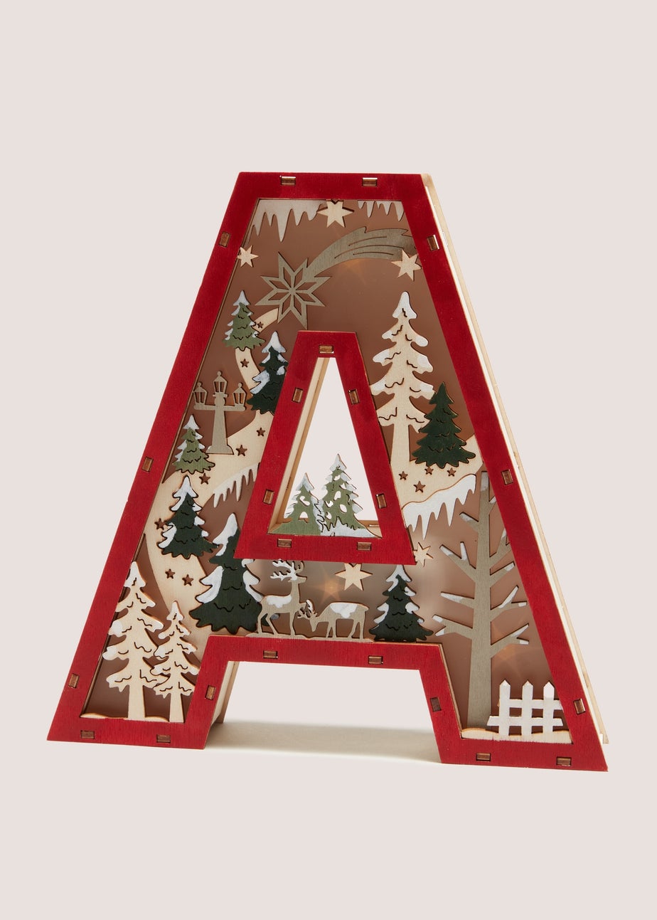 Winter Poem Multi Alphabet Light Up Letter