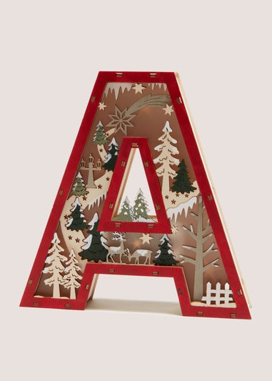 Winter Poem Multi Alphabet Light Up Letter