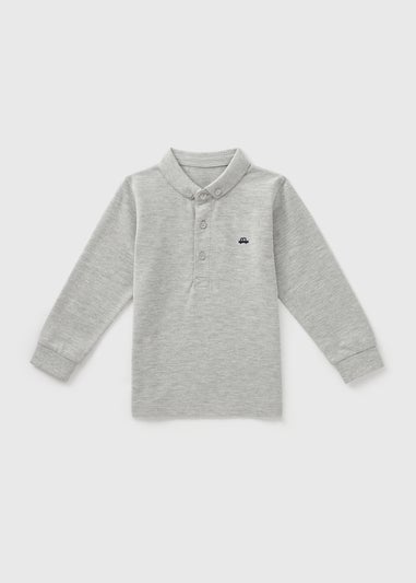 Boys Grey Polo Shirt (1-7yrs)