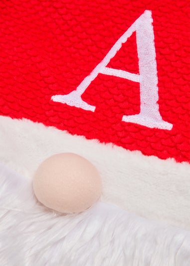 Joyful Red Alphabet Gnome Sack