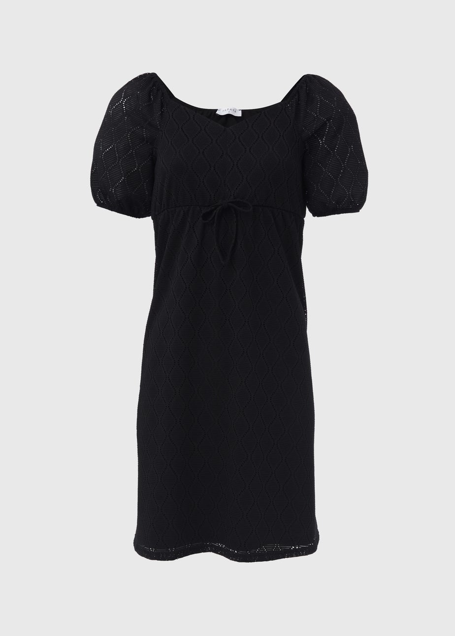 Black Sweetheart Mini Dress