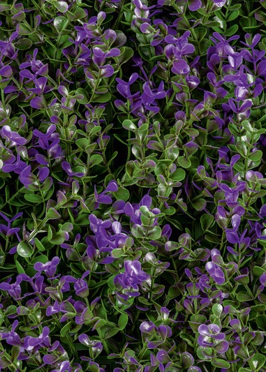 Premier Decorations Lavender Artificial Living Wall Panel (100cm x 100cm)