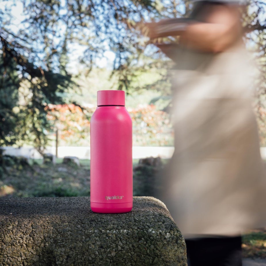 Quokka Thermal Raspberry Pink Stainless Steel Bottle (510 ml)