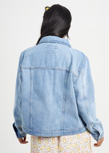 Brave Soul Blue Western Style Denim Jacket