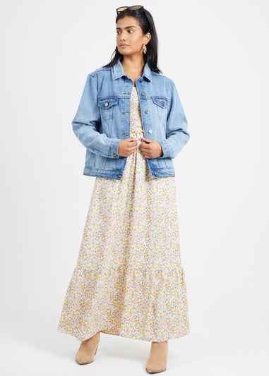 Brave Soul Blue Western Style Denim Jacket