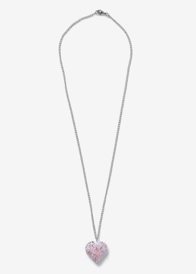 Multicoloured Heart Necklace