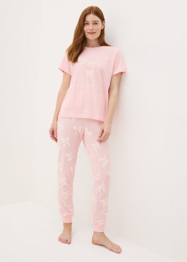 Pink Sleep Tight Pyjama Set