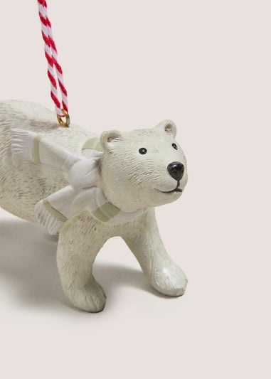 Wondrous Polar Bear Tree Decoration