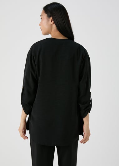 Et Vous Black Waterfall Jacket