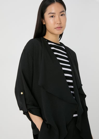 Et Vous Black Waterfall Jacket
