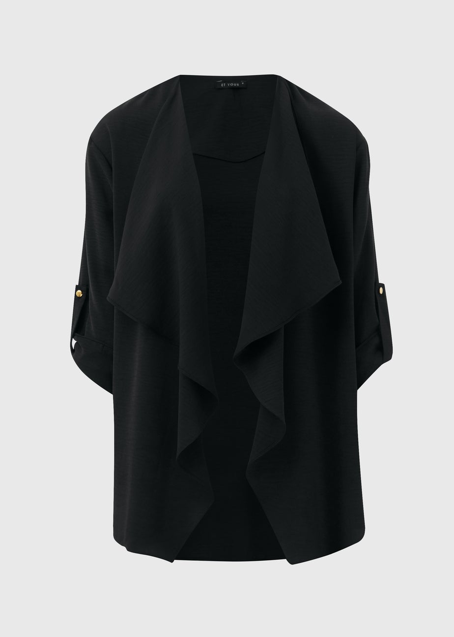 Et Vous Black Waterfall Jacket