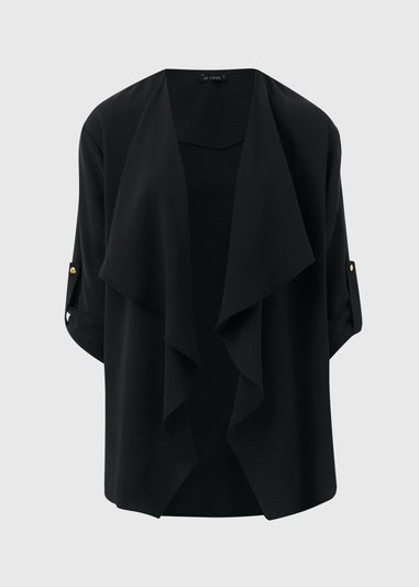 Et Vous Black Waterfall Jacket