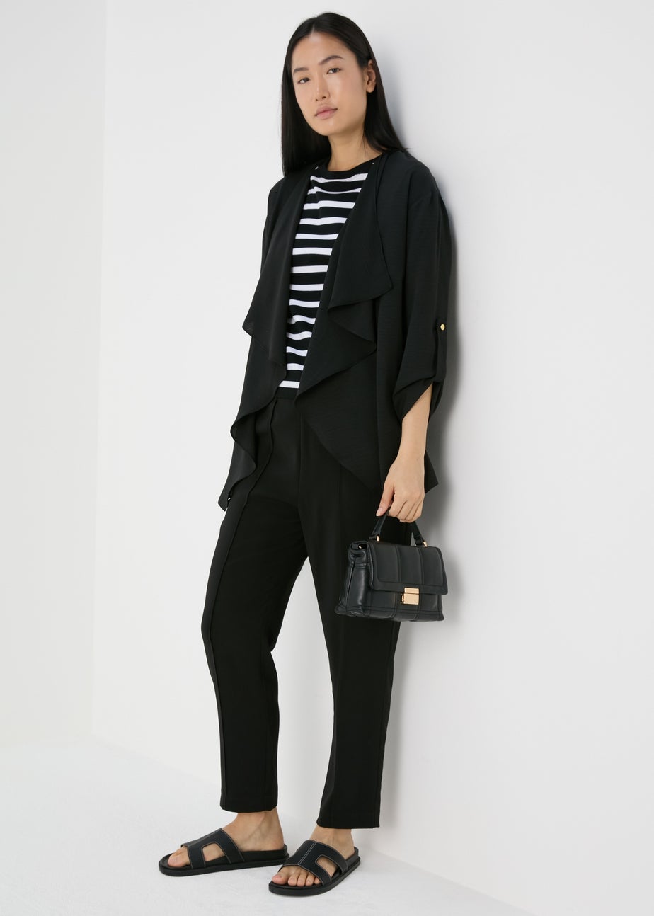 Et Vous Black Waterfall Jacket