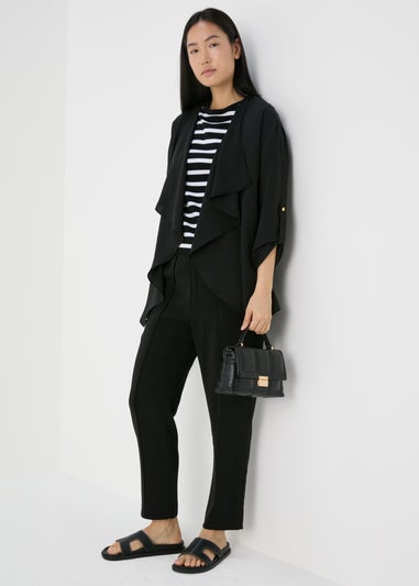 Et Vous Black Waterfall Jacket