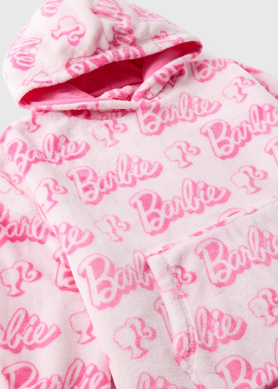 Barbie Kids Pink Snuggle Hoodie (3-10yrs)