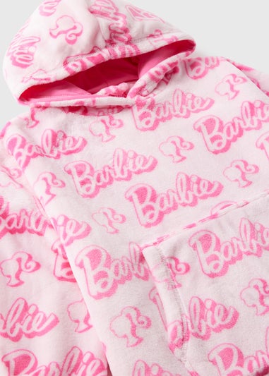 Barbie Kids Pink Snuggle Hoodie (3-10yrs)