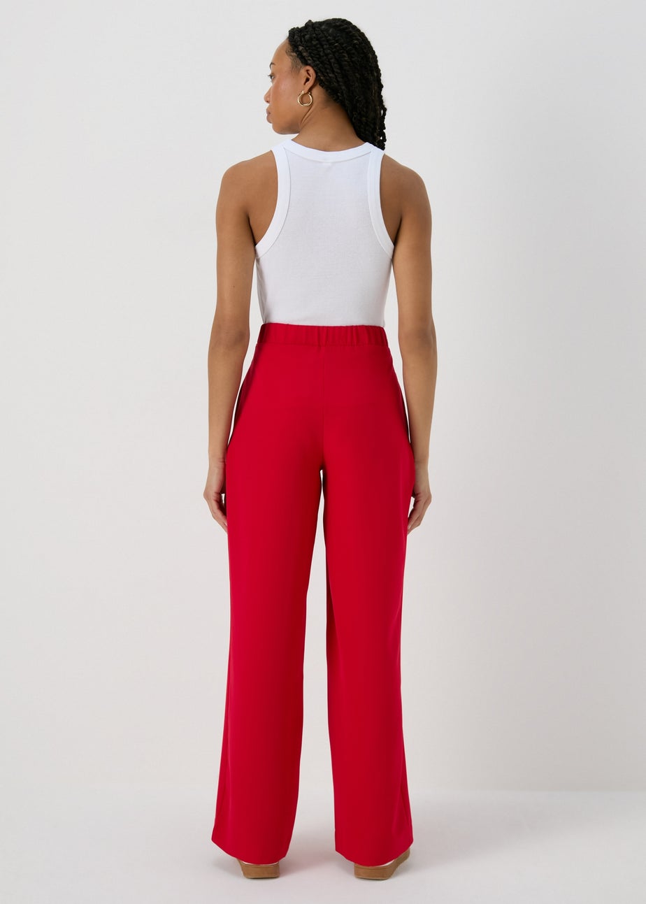 Red Suit Co Ord Trousers