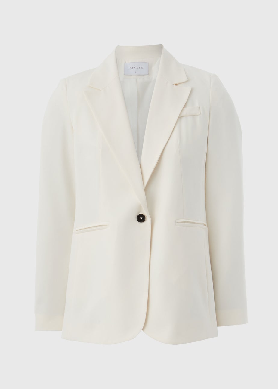 Ivory Co Ord Blazer