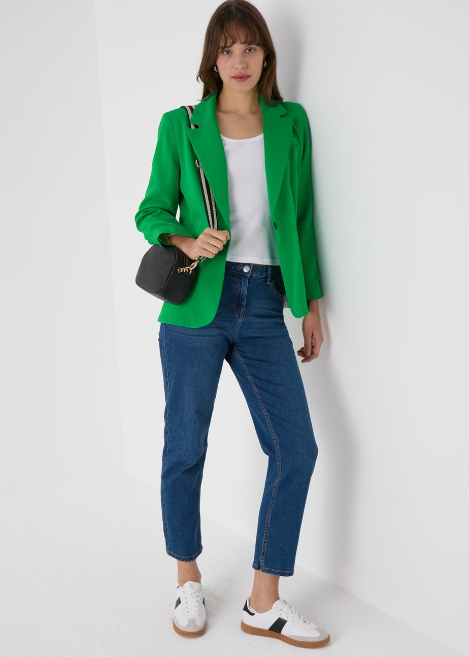 Green Bright Coloured Blazer