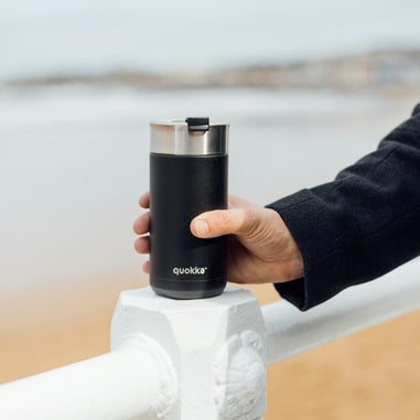 Quokka Thermal Black Coffee Tumbler (400 ml)