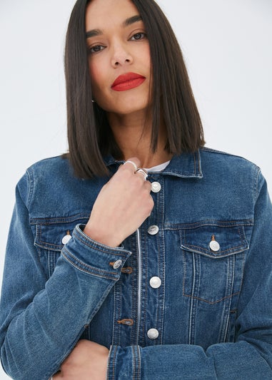 Threadbare Blue Rome Classic Denim Jacket