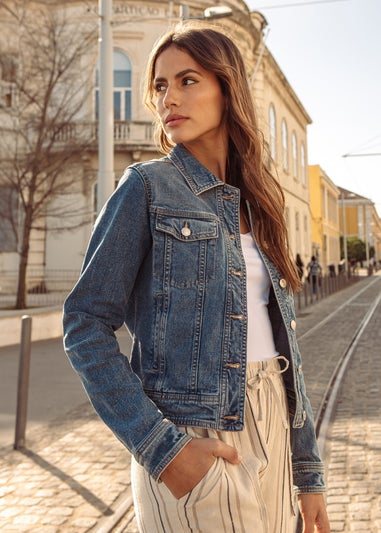 Threadbare Blue Rome Classic Denim Jacket