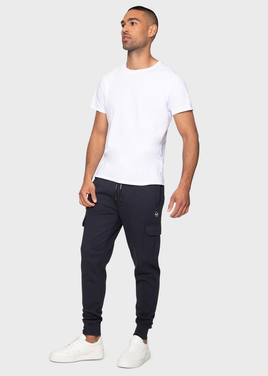 Threadbare Navy Cargo Style Joggers