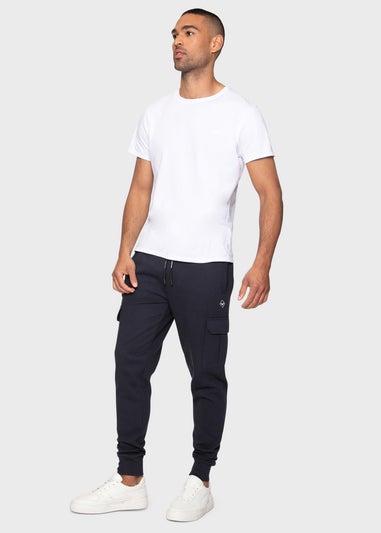 Threadbare Navy Cargo Style Joggers