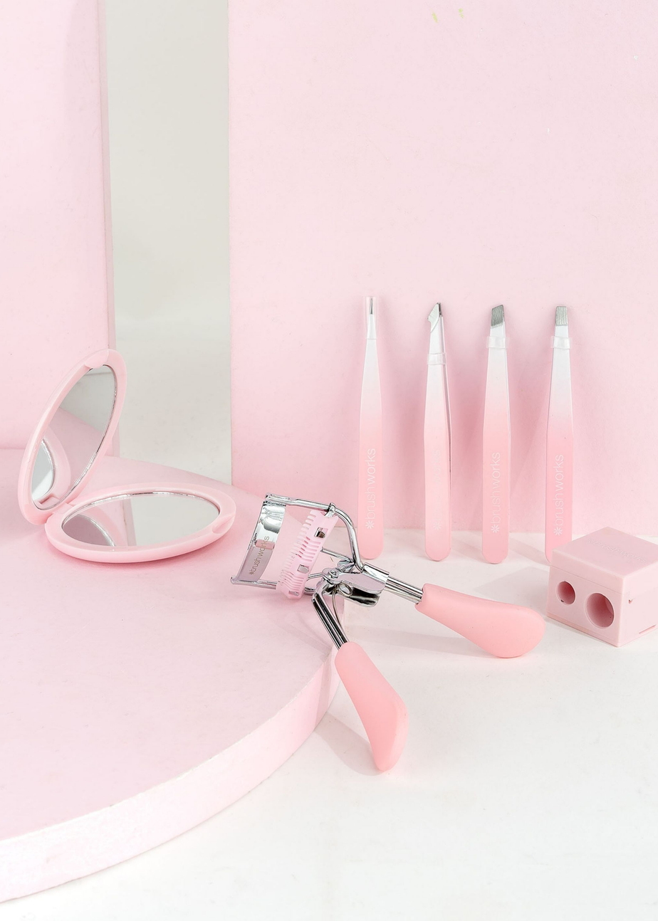 Brushworks Makeup Bag Essentials Set