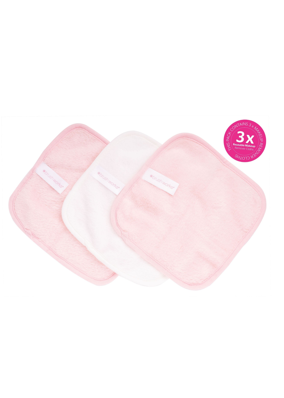 Brushworks Re-usable Makeup Remover Cloth Trio