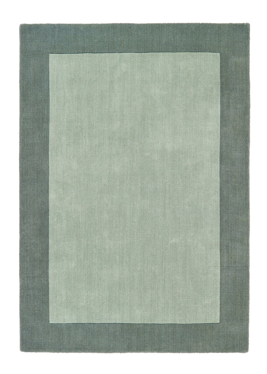 Origins Sage Green Borders Rug