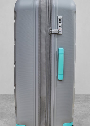 Rock Tulum Suitcase Grey/Aqua