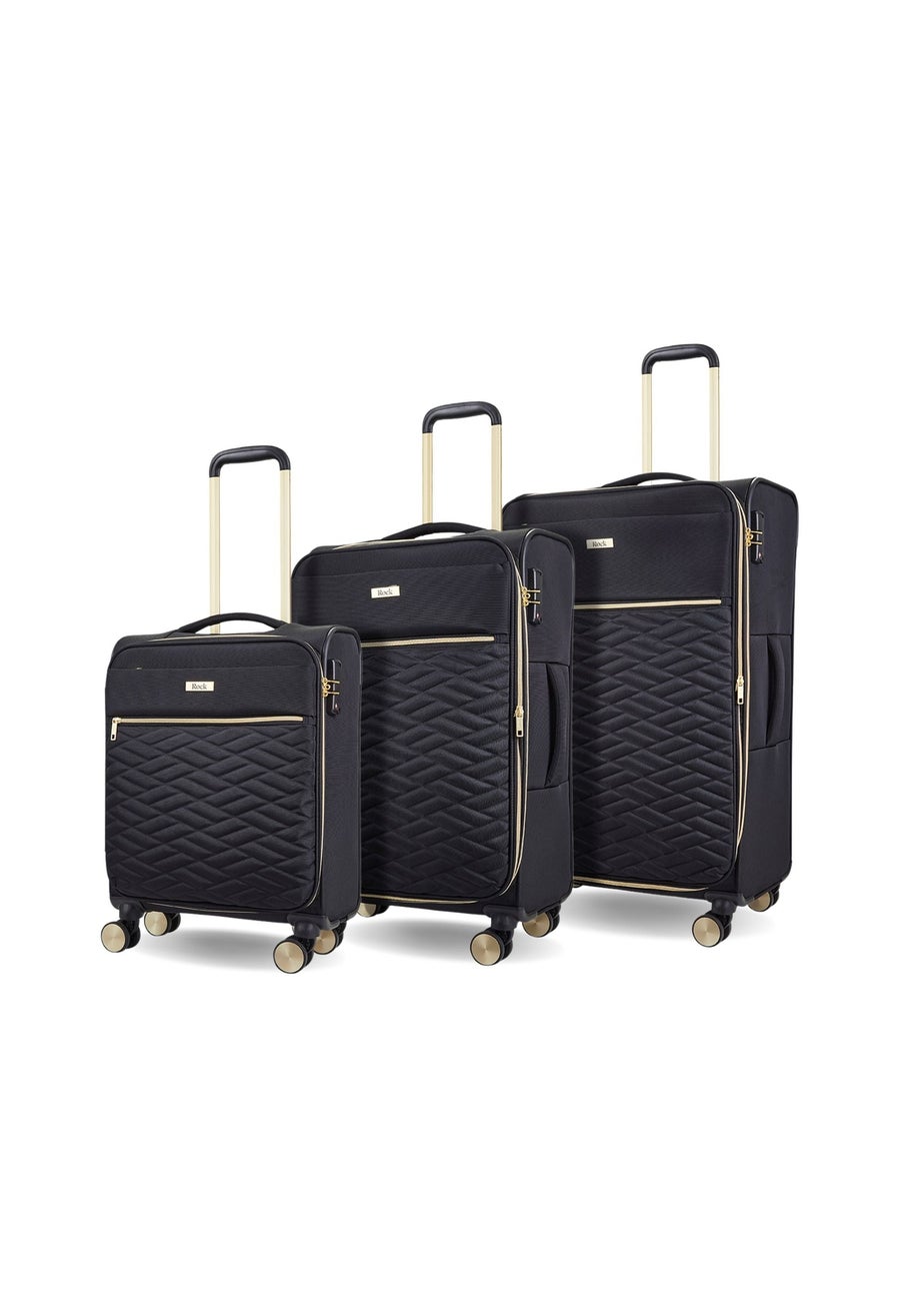 Rock Sloane Suitcase Black