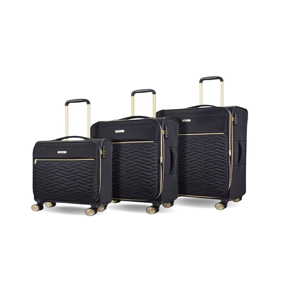 Rock Sloane Suitcase Black