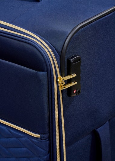 Rock Sloane Suitcase Navy