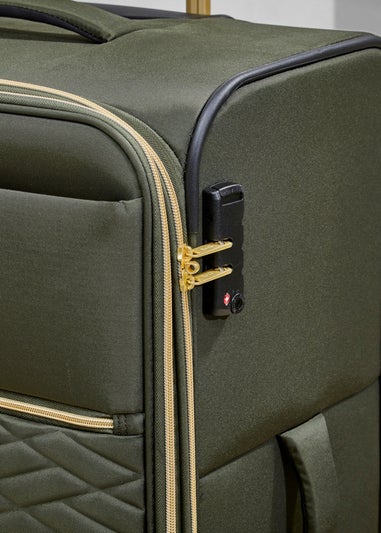 Rock Sloane Suitcase Khaki